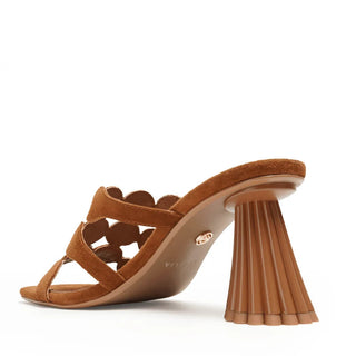 Jessica- Cognac Suede