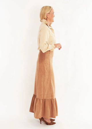 Hostess Skirt- Cinnamon