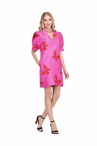 Flutter Bloom Shift Dress