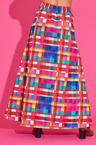 Daphne Skirt - Circus Plaid