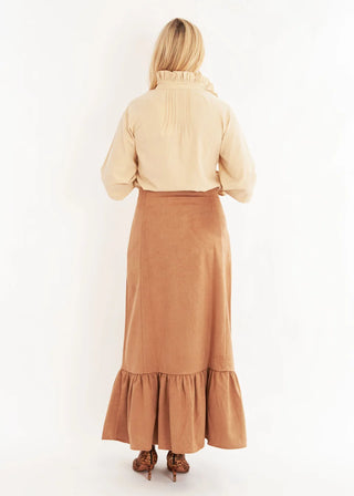 Hostess Skirt- Cinnamon