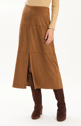 Phoebe Faux Suede Skirt