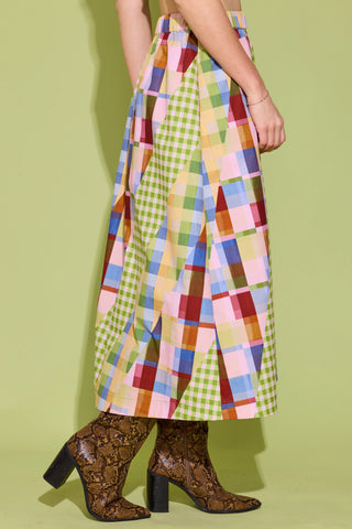 Danny Skirt- Diagonal Check