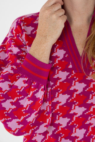 Lolli Sweater- Houndstooth