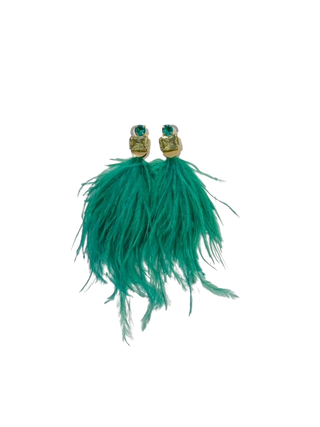 Candy Feather Earrings