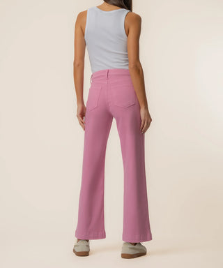 Meg High Rise Wide Leg- Cupcake