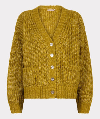 Lurex Oversized Cardigan