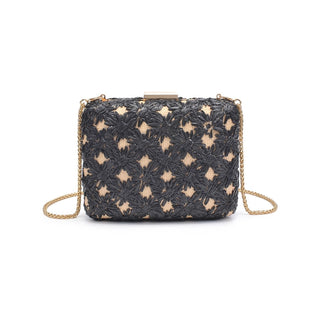 Samantha Evening Bag- Black Natural