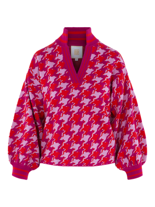 Lolli Sweater- Houndstooth
