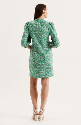 Sherri Knit Dress- Green/Blue