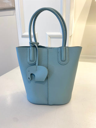 Small Tote/Crossbody Bag- Sky Blue