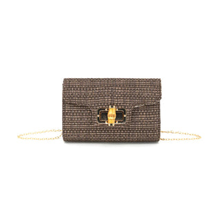 Natural Clutch- Chocolate