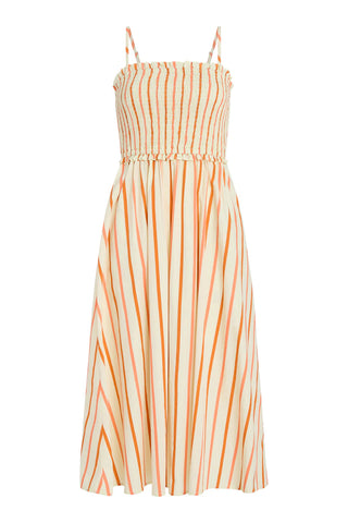 Smocked Dress- Dunmore Stripes