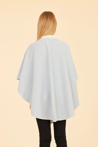 Knit Wrap - Sky Blue