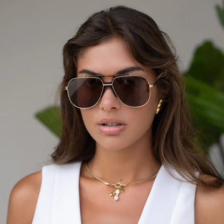 Logan Sunglasses- Dark Brown