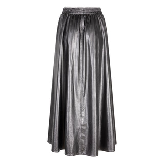 Metallic Maxi Skirt