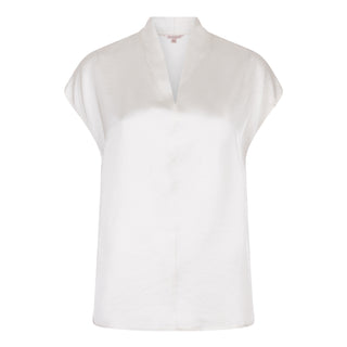 S/S V-Neck Blouse