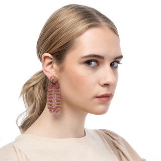 Shyna Earring- Fuschia