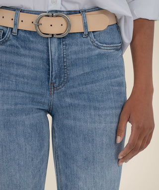 Kelsey High Rise Ankle Flare- Acceptance