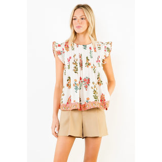 Garden Bloom Babydoll Top
