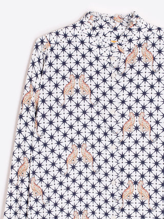 Andy Leopard Blouse
