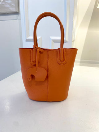 Small Tote/Crossbody Bag- Orange