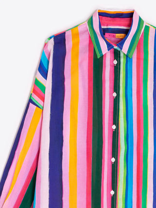 Rayas Multicolored Striped Shirt