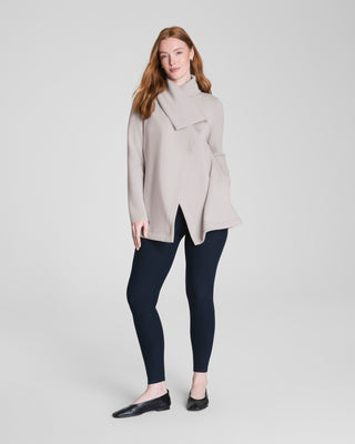 Airessentials Open Wrap Cardigan- French Grey
