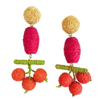 Woven Drop Earrings