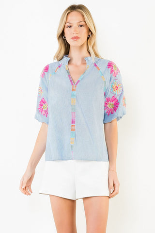 Floral Fiesta Top