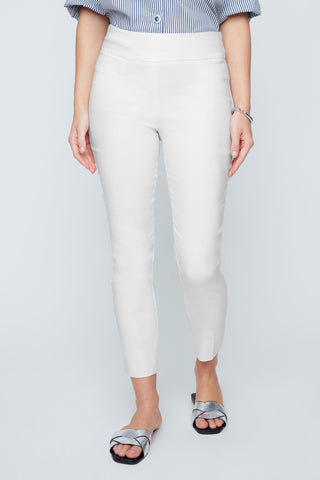 Pull On Ankle Pant- Oyster