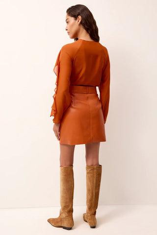Vallie Skirt - Brandy