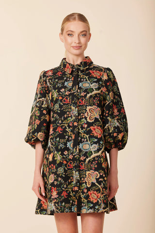 Tapestry Floral Dress