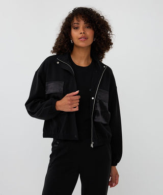Modal Bomber Jacket